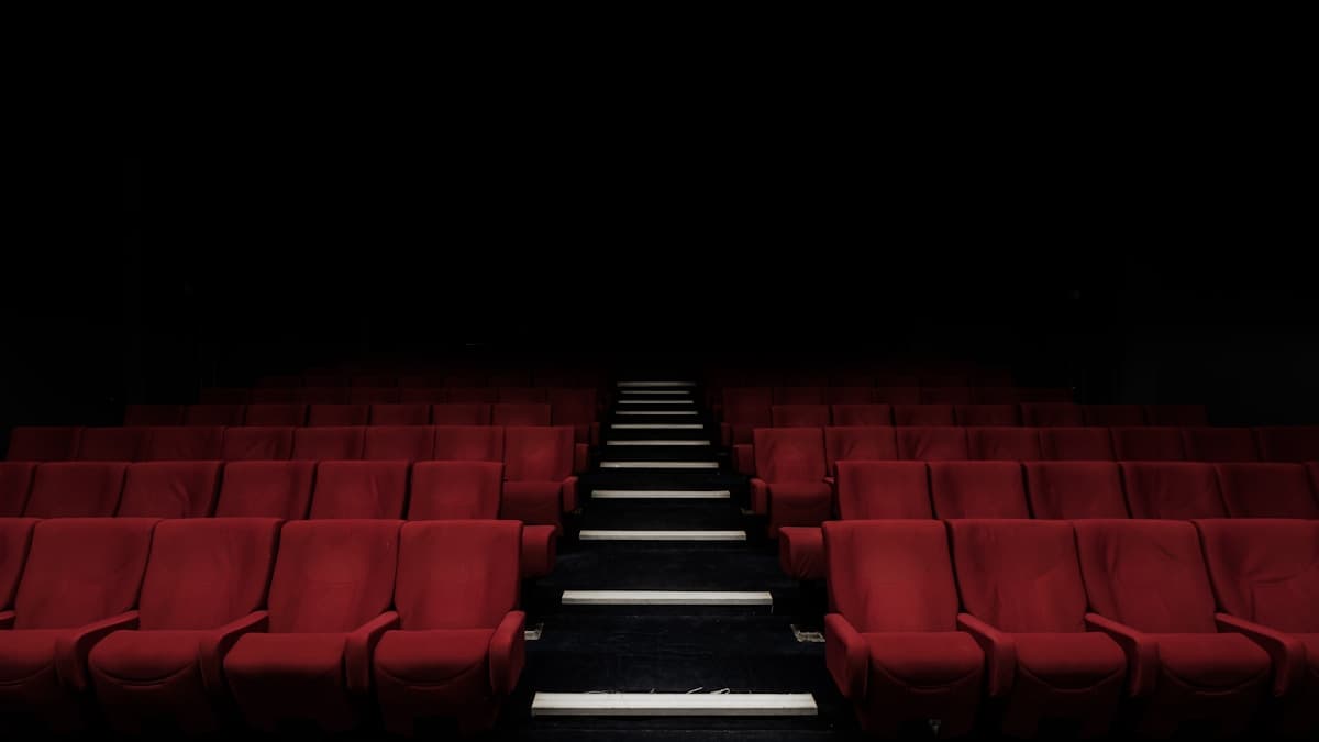 Movie night with students